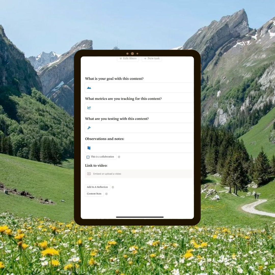 Clear Waters - Content Calendar