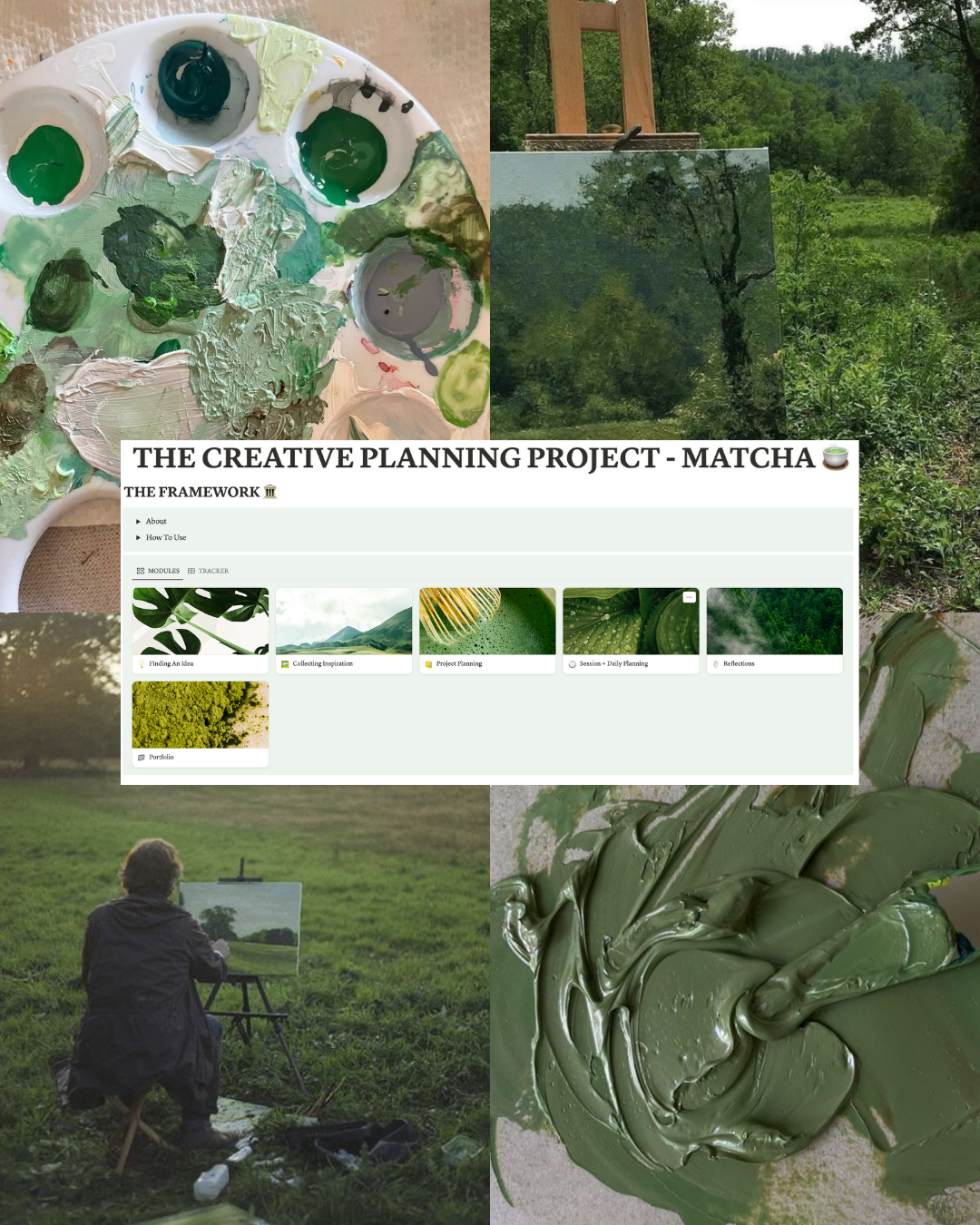 THE CREATIVE PLANNING PROJECT - MATCHA EDITION