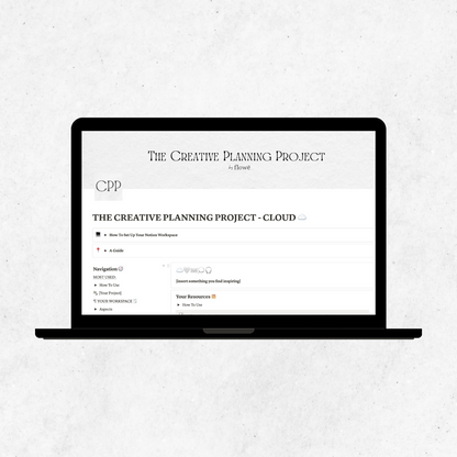 THE CREATIVE PLANNING PROJECT - CLOUD EDITION
