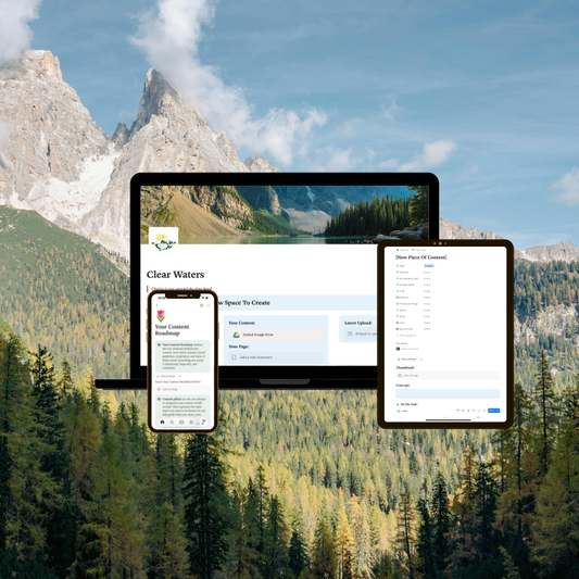 Clear Waters - Content Calendar